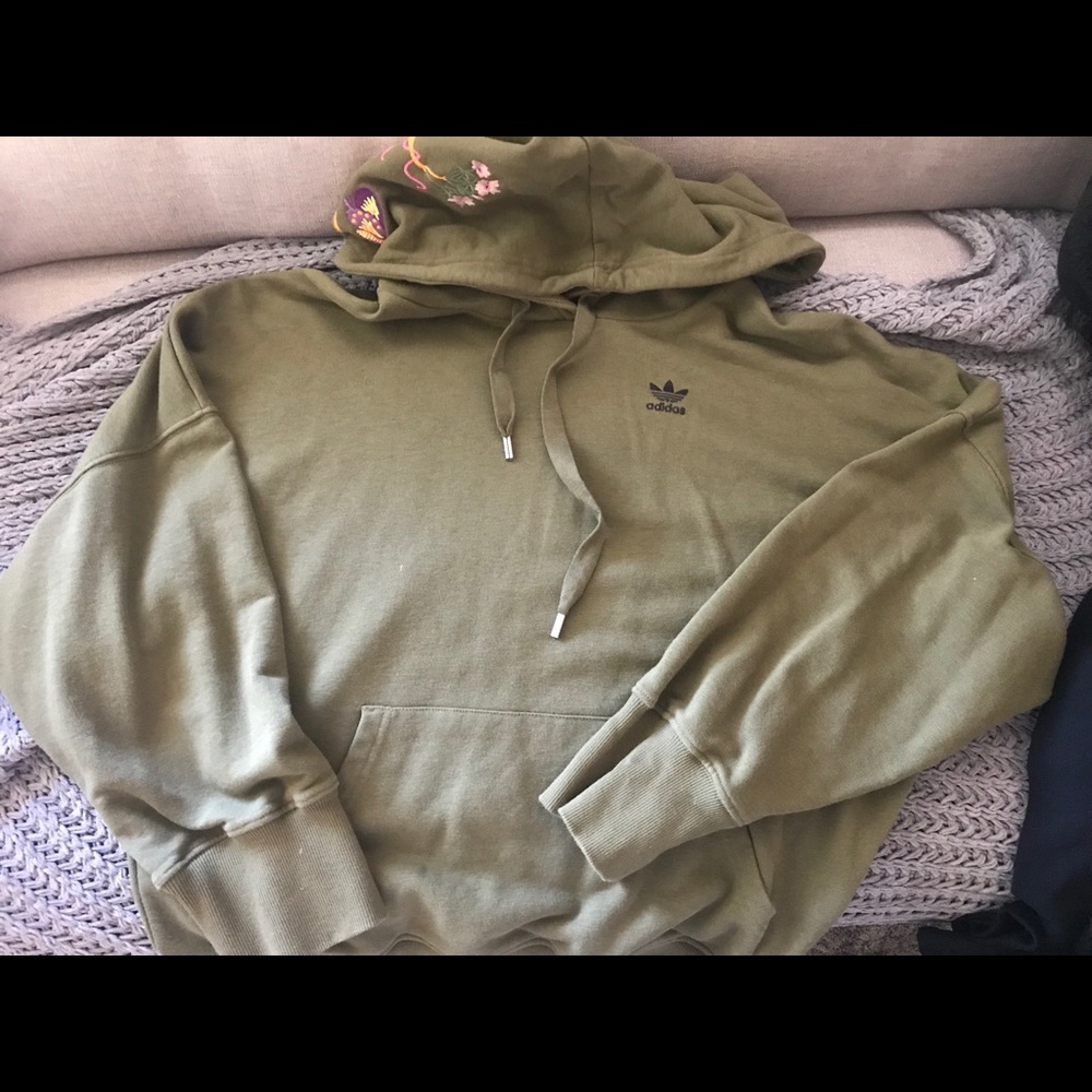 Graphic adidas hoodie